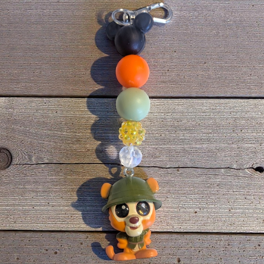 Handmade Adventurous Tigger Bag Charm/ Keychain